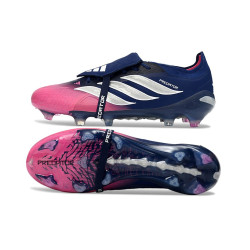 adidas  Fußballschuhe Predator 26 Elite FT FG Blau Rosa Silbern