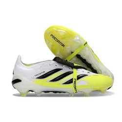 adidas  Fußballschuhe Predator 26 Elite FT FG Weiß Schwarz Gelb
