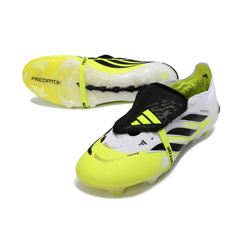 adidas  Fußballschuhe Predator 26 Elite FT FG Weiß Schwarz Gelb