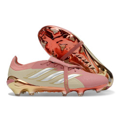 adidas  Fußballschuhe Predator 26 Elite FT FG Rosa Beige Silbern