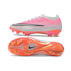 Fussballschuhe Nike Zoom Mercurial Vapor XVII Elite FG Rosa Silbern
