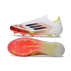 adidas F50 Elite LL FG Fußballschuhe Weiß Schwarz Gelb