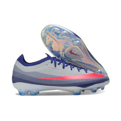 Schuhs Nike Air Zoom Mercurial Vapor XVII Elite FG Blau Rot