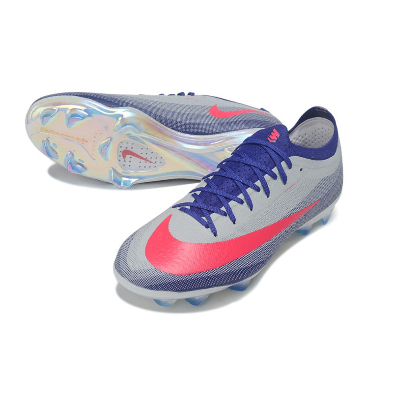 Schuhs Nike Air Zoom Mercurial Vapor XVII Elite FG Blau Rot
