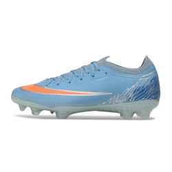 Schuhs Nike Air Zoom Mercurial Vapor XVII Elite FG Blau Orange