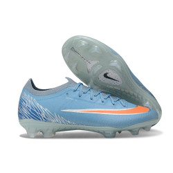 Schuhs Nike Air Zoom Mercurial Vapor XVII Elite FG Blau Orange