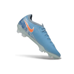 Schuhs Nike Air Zoom Mercurial Vapor XVII Elite FG Blau Orange