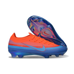 Schuhs Nike Air Zoom Mercurial Vapor XVII Elite FG Rot Blau