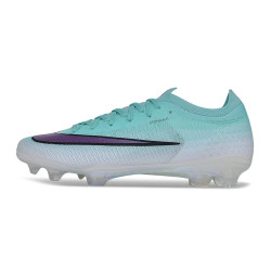 Schuhs Nike Air Zoom Mercurial Vapor XVII Elite FG GrÜN Lila