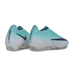 Schuhs Nike Air Zoom Mercurial Vapor XVII Elite FG GrÜN Lila