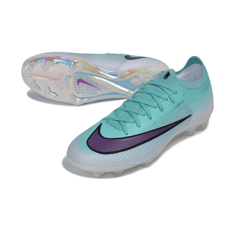 Schuhs Nike Air Zoom Mercurial Vapor XVII Elite FG GrÜN Lila