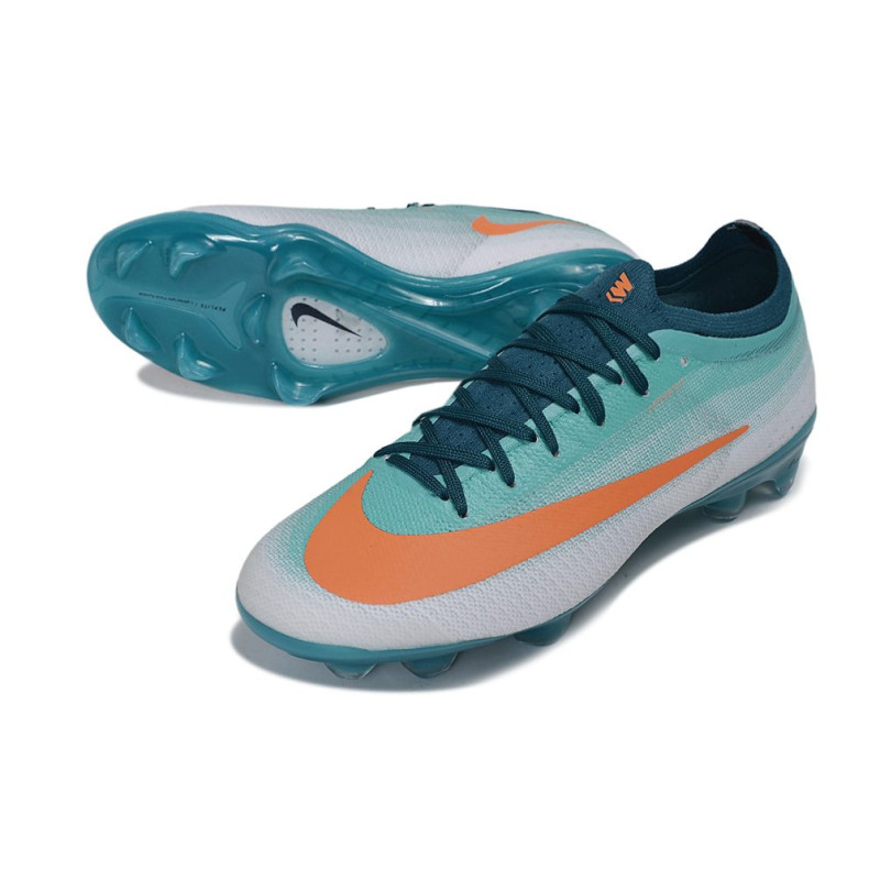 Schuhs Nike Air Zoom Mercurial Vapor XVII Elite FG GrÜN Orange