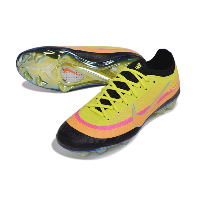 Schuhs Nike Air Zoom Mercurial Vapor XVII Elite FG Gelb Orange