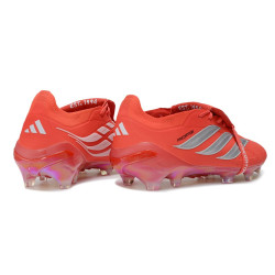 adidas  Fußballschuhe Predator 26 Elite FT FG Rot Silbern