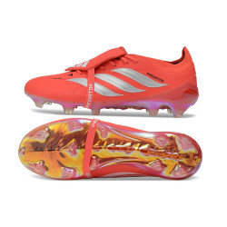 adidas  Fußballschuhe Predator 26 Elite FT FG Rot Silbern