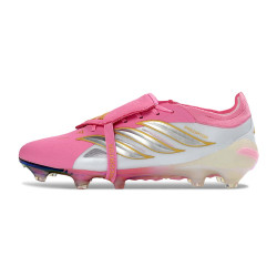adidas  Fußballschuhe Predator 26 Elite FT FG Rosa Weiß Silbern
