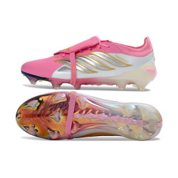 adidas  Fußballschuhe Predator 26 Elite FT FG Rosa Weiß Silbern