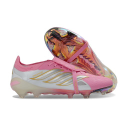 adidas  Fußballschuhe Predator 26 Elite FT FG Rosa Weiß Silbern