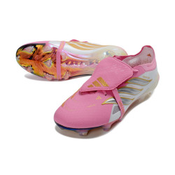 adidas  Fußballschuhe Predator 26 Elite FT FG Rosa Weiß Silbern