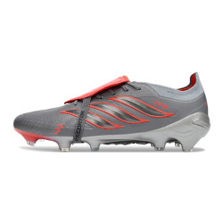 adidas Fußballschuhe Predator 26 Elite FT FG Grau Rot