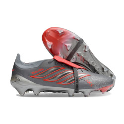 adidas Fußballschuhe Predator 26 Elite FT FG Grau Rot