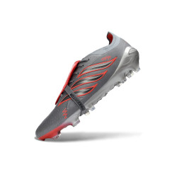 adidas Fußballschuhe Predator 26 Elite FT FG Grau Rot