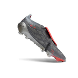 adidas Fußballschuhe Predator 26 Elite FT FG Grau Rot