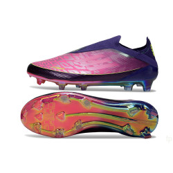 Adidas F50 Elite Schnürungslos FG X Lamine Yamal Unity Violett Ftwr Weiß Lucid Lemon