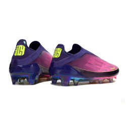 Adidas F50 Elite Schnürungslos FG X Lamine Yamal Unity Violett Ftwr Weiß Lucid Lemon