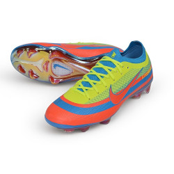 Schuhs Nike Air Zoom Mercurial Vapor XVII Elite FG Gelb Rot Blau