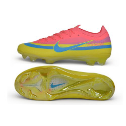 Schuhs Nike Air Zoom Mercurial Vapor XVII Elite FG Rot Gelb Blau