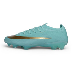 Schuhs Nike Air Zoom Mercurial Vapor XVII Elite FG Hellblau Golden
