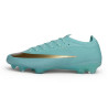 Schuhs Nike Air Zoom Mercurial Vapor XVII Elite FG Hellblau Golden