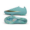Schuhs Nike Air Zoom Mercurial Vapor XVII Elite FG Hellblau Golden