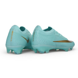 Schuhs Nike Air Zoom Mercurial Vapor XVII Elite FG Hellblau Golden
