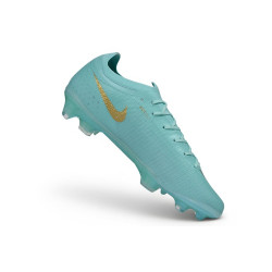 Schuhs Nike Air Zoom Mercurial Vapor XVII Elite FG Hellblau Golden