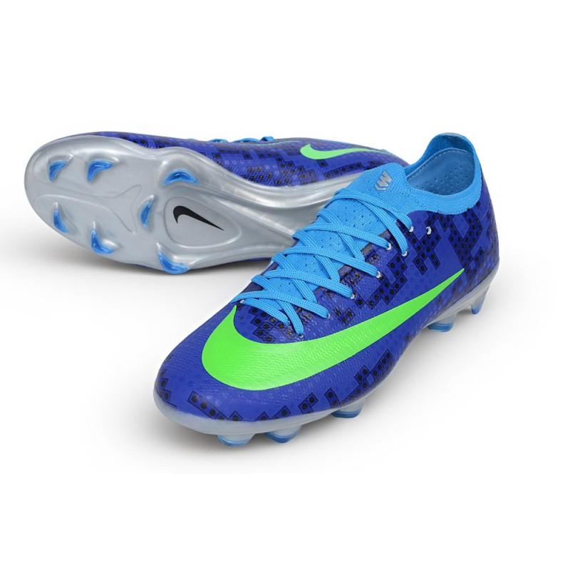 Nike Zoom Mercurial Vapor 17 Elite FG Fußballschuhe Blau GrÜN