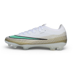 Nike Zoom Mercurial Vapor 17 Elite FG Fußballschuhe Weiß Golden GrÜN