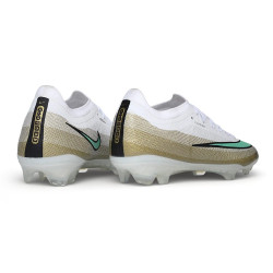 Nike Zoom Mercurial Vapor 17 Elite FG Fußballschuhe Weiß Golden GrÜN