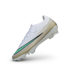 Nike Zoom Mercurial Vapor 17 Elite FG Fußballschuhe Weiß Golden GrÜN