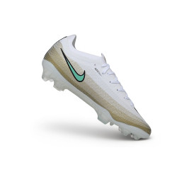 Nike Zoom Mercurial Vapor 17 Elite FG Fußballschuhe Weiß Golden GrÜN