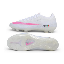 Nike Zoom Mercurial Vapor 17 Elite FG Fußballschuhe CR7 Weiß Rosa