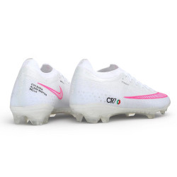 Nike Zoom Mercurial Vapor 17 Elite FG Fußballschuhe CR7 Weiß Rosa