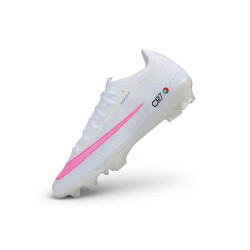 Nike Zoom Mercurial Vapor 17 Elite FG Fußballschuhe CR7 Weiß Rosa