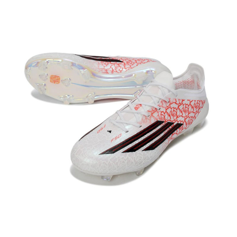 adidas Fußballschuhe F50 Elite FG Lamine Yamal PE Heartbreaker Weiß