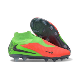 Fußballschuhe Nike Phantom 6 High Elite FG Rot GrÜN