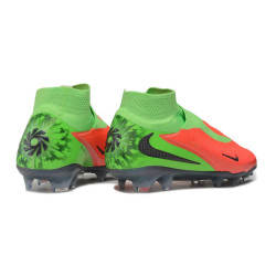 Fußballschuhe Nike Phantom 6 High Elite FG Rot GrÜN