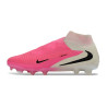 Nike Phantom 6 High Elite Fußball Schuhe Rosa Weiß