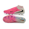 Nike Phantom 6 High Elite Fußball Schuhe Rosa Weiß