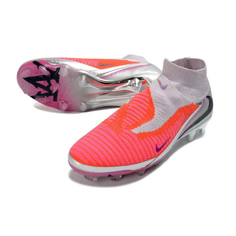 Nike Phantom 6 High Elite Fußball Schuhe Alexia Putellas Brt Purpurrot Schwarz